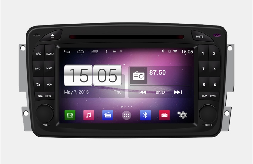 7 pulgadas HD Pantalla táctil 2 Din Universal Radio Reproductor de DVD  Navegación GPS Estéreo para coche VW VOLKSWAGEN Teléfono Bluetooth  Reproductor multimedia USB SD Soporte Aux IPOD TV digital RDS